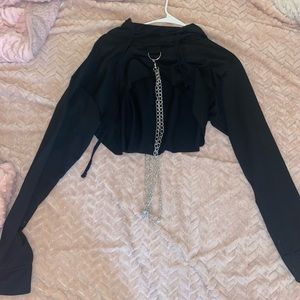 Cropped alt hoodie